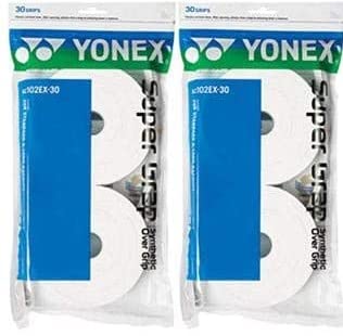 Amazon | ヨネックス(YONEX) Super GRAP 2X 30パック ホワイト (60